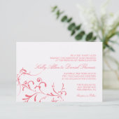 結婚式招待状|の花の優美|lppi 招待状 (スタンド正面)