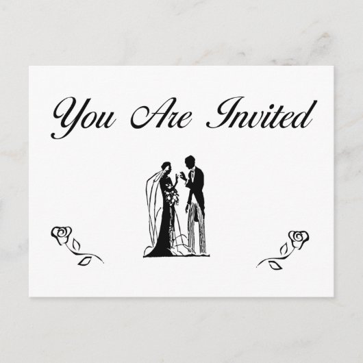 結婚式招待状 インビテーションポストカード (正面)