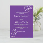 結婚式招待状-エレガントカスタマイズ可能 招待状 (スタンド正面)