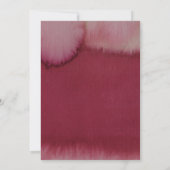 結婚式招待状 |エレガントフローラ素朴ボー 招待状 (裏面)