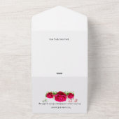 結婚式招待状 オールインワン招待状 (外側)