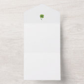 結婚式招待状 オールインワン招待状 (内側)