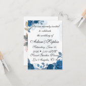 結婚式招待状 カード (正面/裏面インサイチュ)