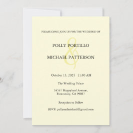 結婚式招待状、クラシック結婚式招待状 招待状