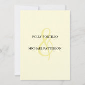 結婚式招待状、クラシック結婚式招待状 招待状 (裏面)