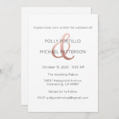 結婚式招待状、クラシック結婚式招待状 招待状 (正面/裏面)