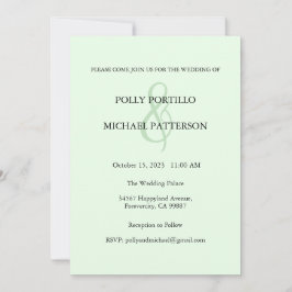 結婚式招待状、クラシック結婚式招待状 招待状