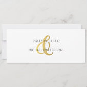 結婚式招待状、クラシック結婚式招待状 招待状 (裏面)