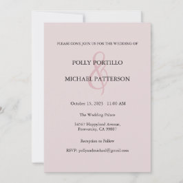 結婚式招待状、クラシック結婚式招待状 招待状