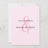 結婚式招待状、クラシック結婚式招待状 招待状 (裏面)