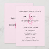 結婚式招待状、クラシック結婚式招待状 招待状 (正面/裏面)