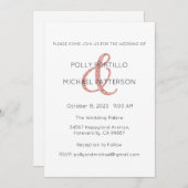 結婚式招待状、クラシック結婚式招待状 招待状 (正面/裏面)