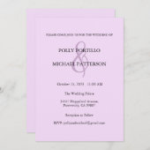 結婚式招待状、クラシック結婚式招待状 招待状 (正面/裏面)