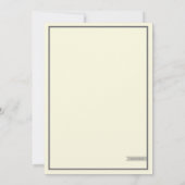 結婚式招待状//コレクショエレガントン 招待状 (裏面)