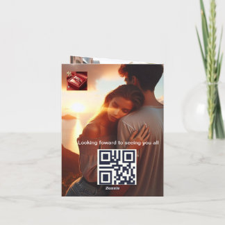 結婚式招待状 サンキューカード