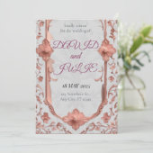 結婚式招待状 シーズンカード (スタンド正面)