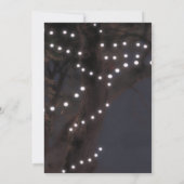 結婚式招待状 | ストリングライト 招待状 (裏面)