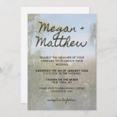 結婚式招待状 – セントラルパーク 招待状 (正面/裏面)