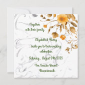 結婚式招待状 セーブザデート (正面)