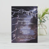 結婚式招待状 | ツリーライト 招待状 (スタンド正面)