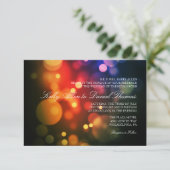 結婚式招待状|ナイトライト|マルチ 招待状 (スタンド正面)