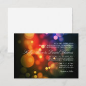 結婚式招待状|ナイトライト|マルチ 招待状 (正面/裏面)