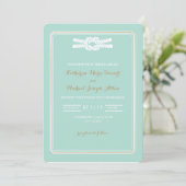 結婚式招待状 | ノットビーチグ結婚ラムズ 招待状 (スタンド正面)