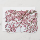 結婚式招待状 ハーフ＆ハーフ デザイン 招待状 (裏面)