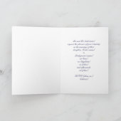 結婚式招待状(フォーマル) 招待状 (内部)