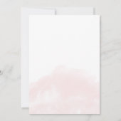 結婚式招待状 | ブラッシュとブルームス 招待状 (裏面)