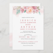 結婚式招待状 | ブラッシュとブルームス 招待状 (正面/裏面)