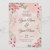 結婚式招待状 プログラム (正面/裏面)