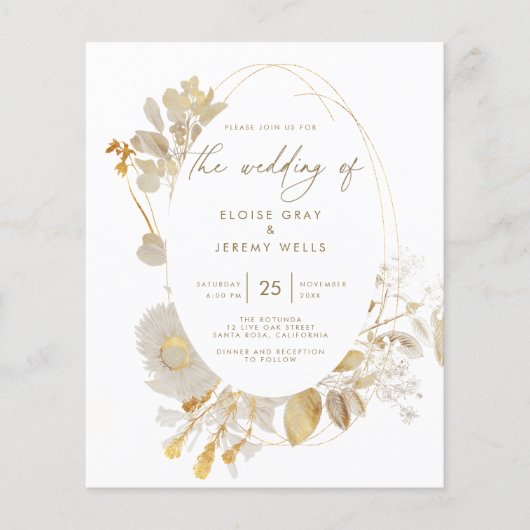 結婚式招待状 |ベラ (正面)