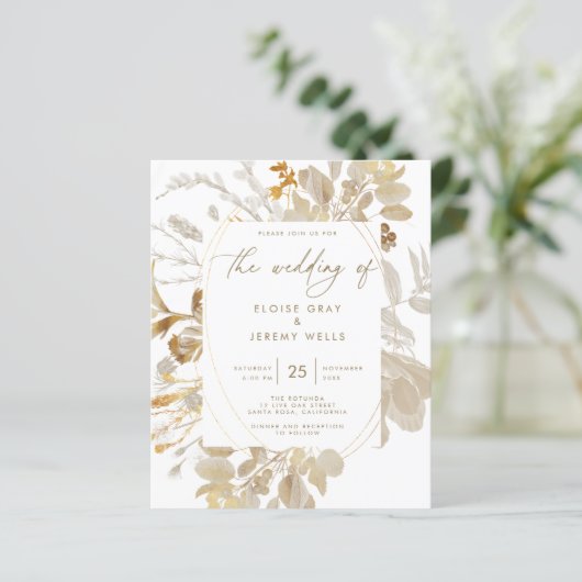 結婚式招待状 |ベラ (スタンド正面)