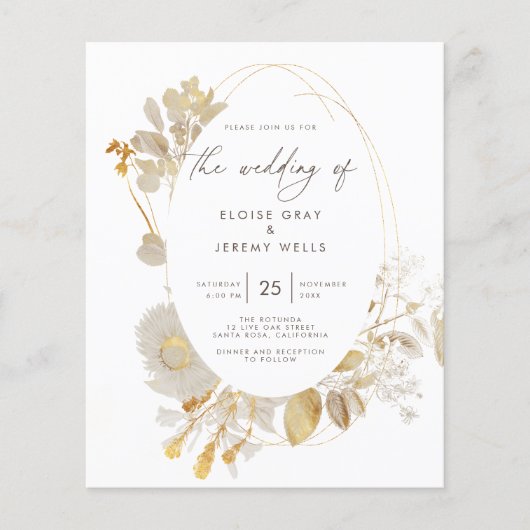 結婚式招待状 |ベラ (正面)