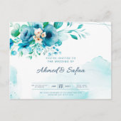 結婚式招待状 ポストカード (正面)