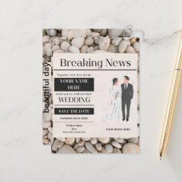 結婚式招待状 ポストカード