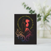 結婚式招待状 ポストカード (スタンド正面)