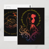 結婚式招待状 ポストカード (正面/裏面)