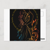 結婚式招待状 ポストカード (裏面)