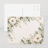 結婚式招待状 ポストカード (正面/裏面)