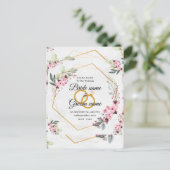 結婚式招待状 ポストカード (スタンド正面)