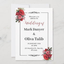 結婚式招待状 | モダン&エレガント 招待状