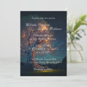 結婚式招待状 | ライトの木 招待状 (スタンド正面)