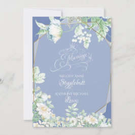 結婚式招待状 |ワイルドフラワーとベリー 招待状