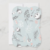 結婚式招待状 | ヴィンテージ愛結婚の 招待状 (裏面)