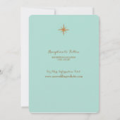 結婚式招待状|ヴィンテージ航海の 招待状 (裏面)