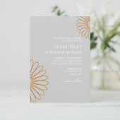 結婚式招待状 | 二輪の花 | gr 招待状 (スタンド正面)