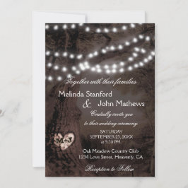 結婚式招待状 |光のツリー 招待状