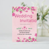 結婚式招待状 出欠カード (スタンド正面)